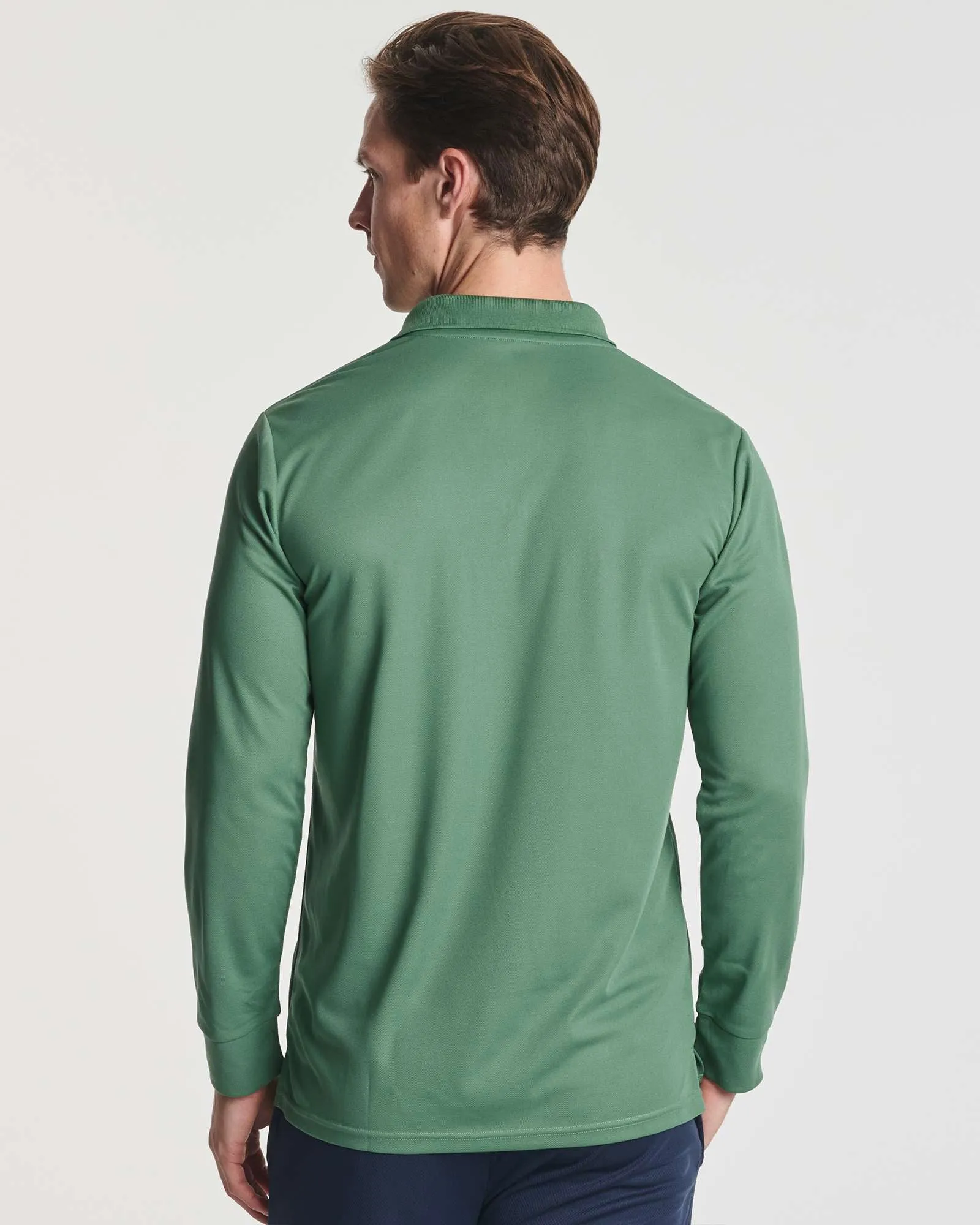 3 Pack: Mens Active Performance Polo Shirt