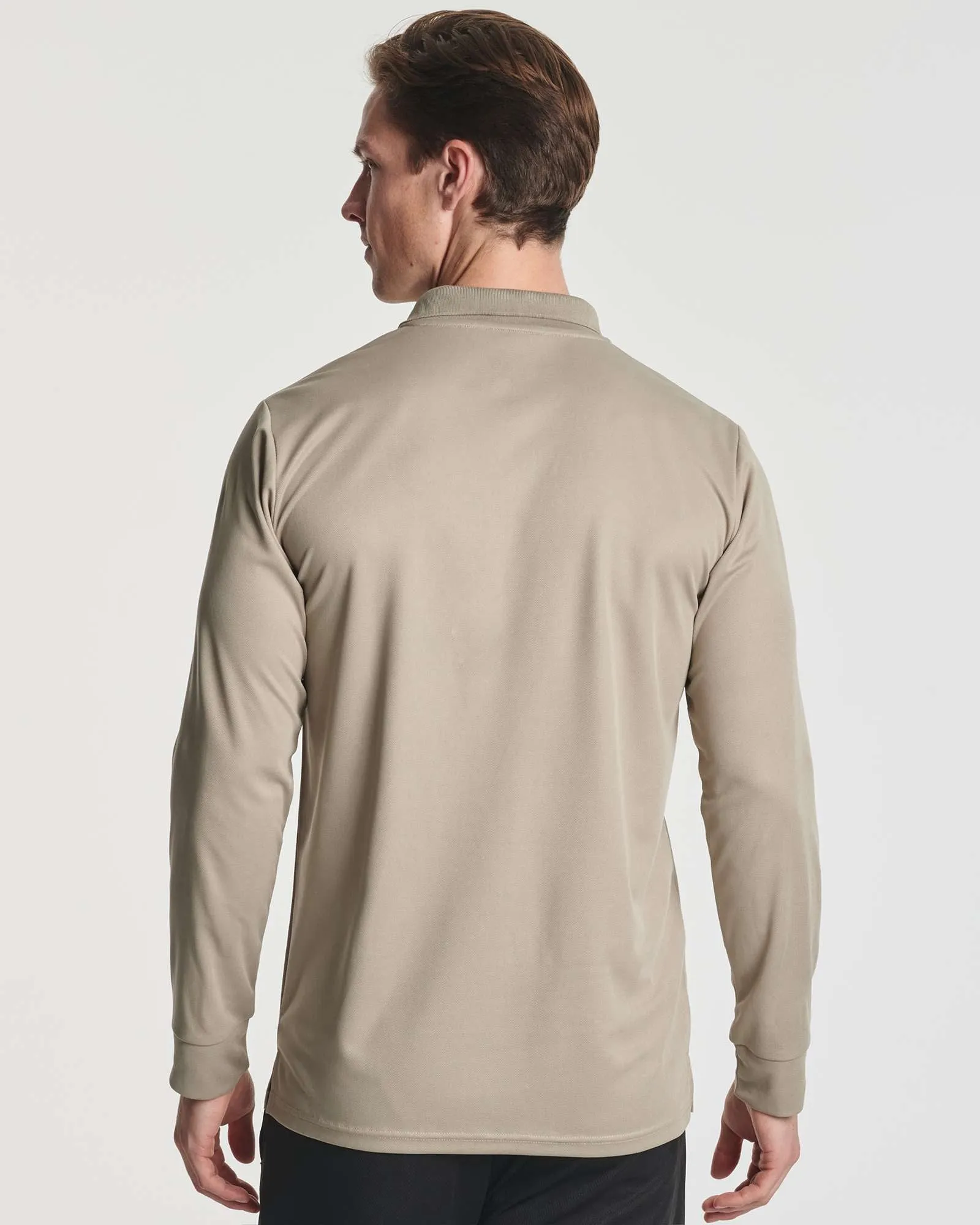 3 Pack: Mens Active Performance Polo Shirt