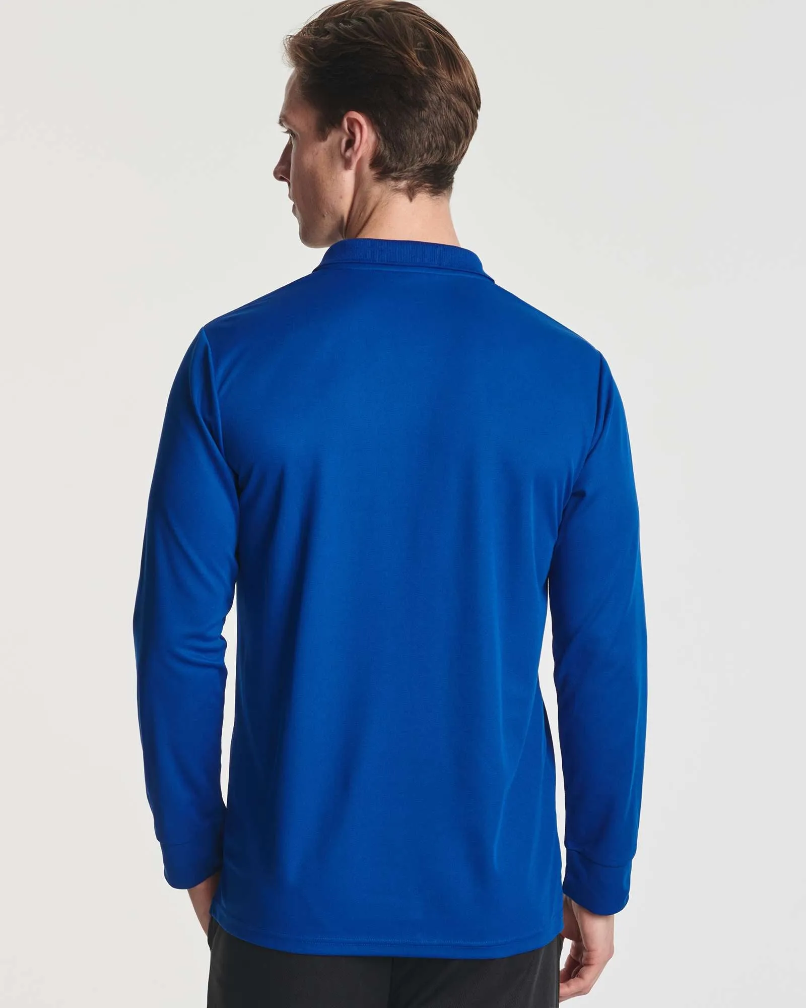 3 Pack: Mens Active Performance Polo Shirt