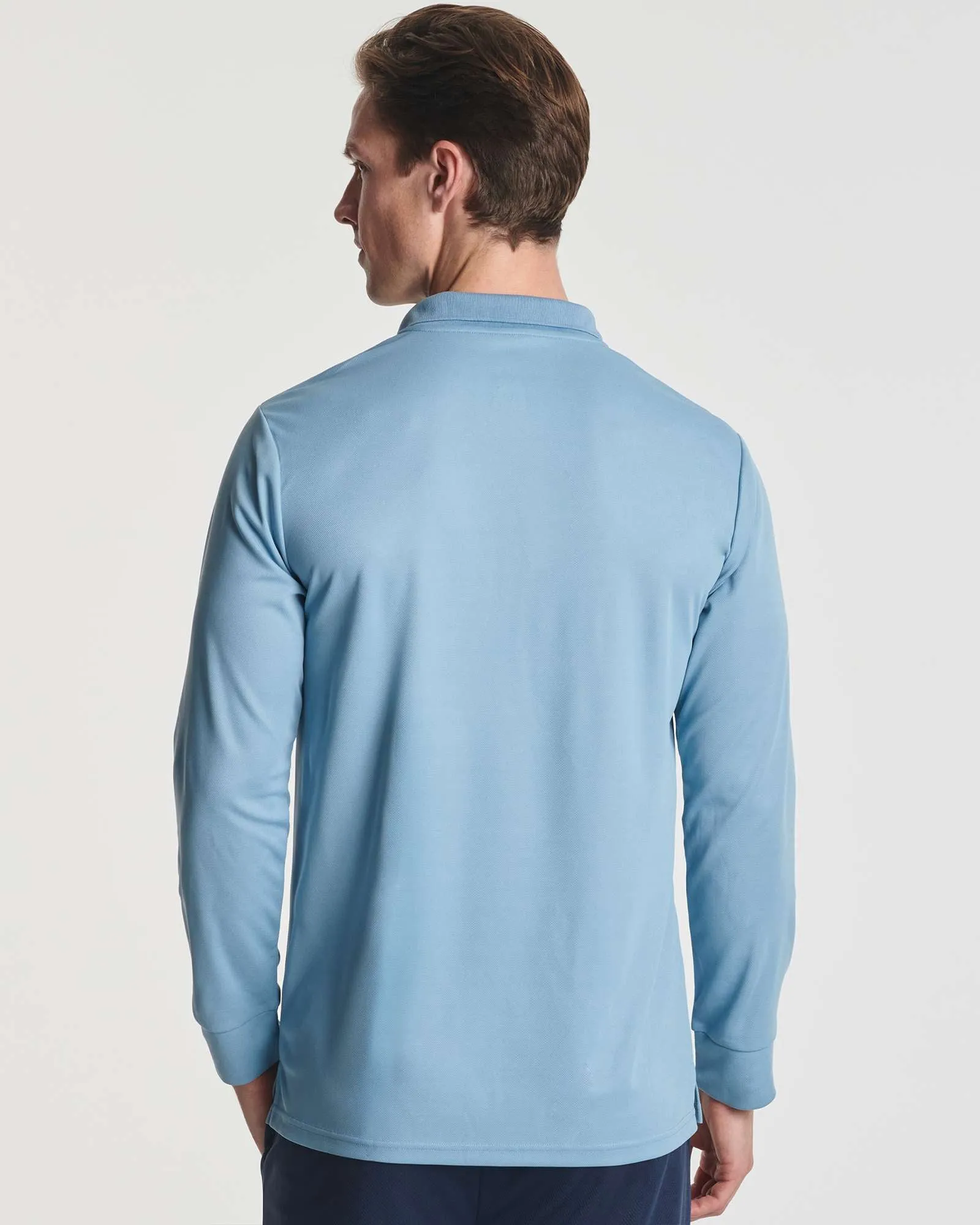 3 Pack: Mens Active Performance Polo Shirt