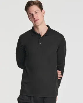 3 Pack: Mens Active Performance Polo Shirt