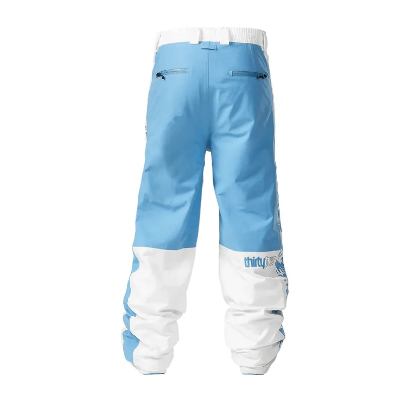 32 (ThirtyTwo) - Sweeper XLT Pants - White/Blue NEW FOR 2024 SALE