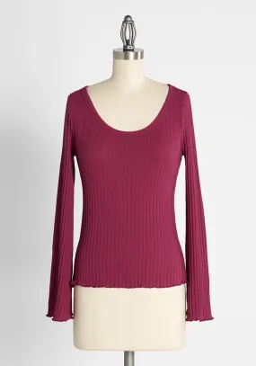 A Sweet Sensation Long Sleeve Top
