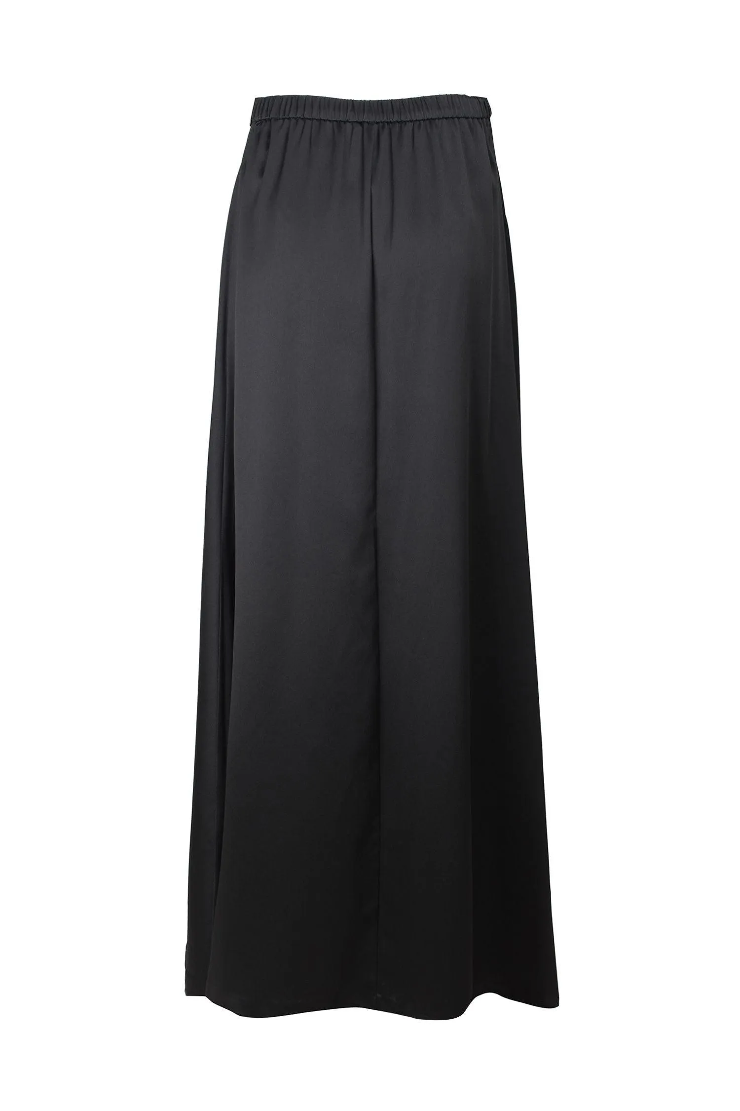Adrianna Papell AP1E208838 Mid Waist Slit Formal Draped Crepe Skirt