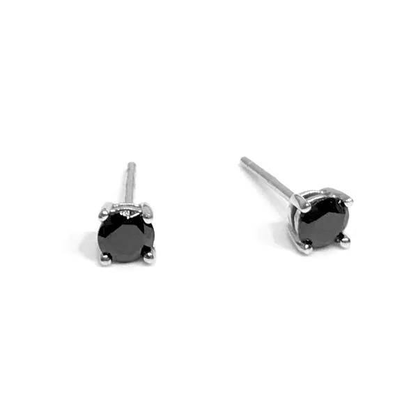 Amy Round Birthstone 4mm Studs