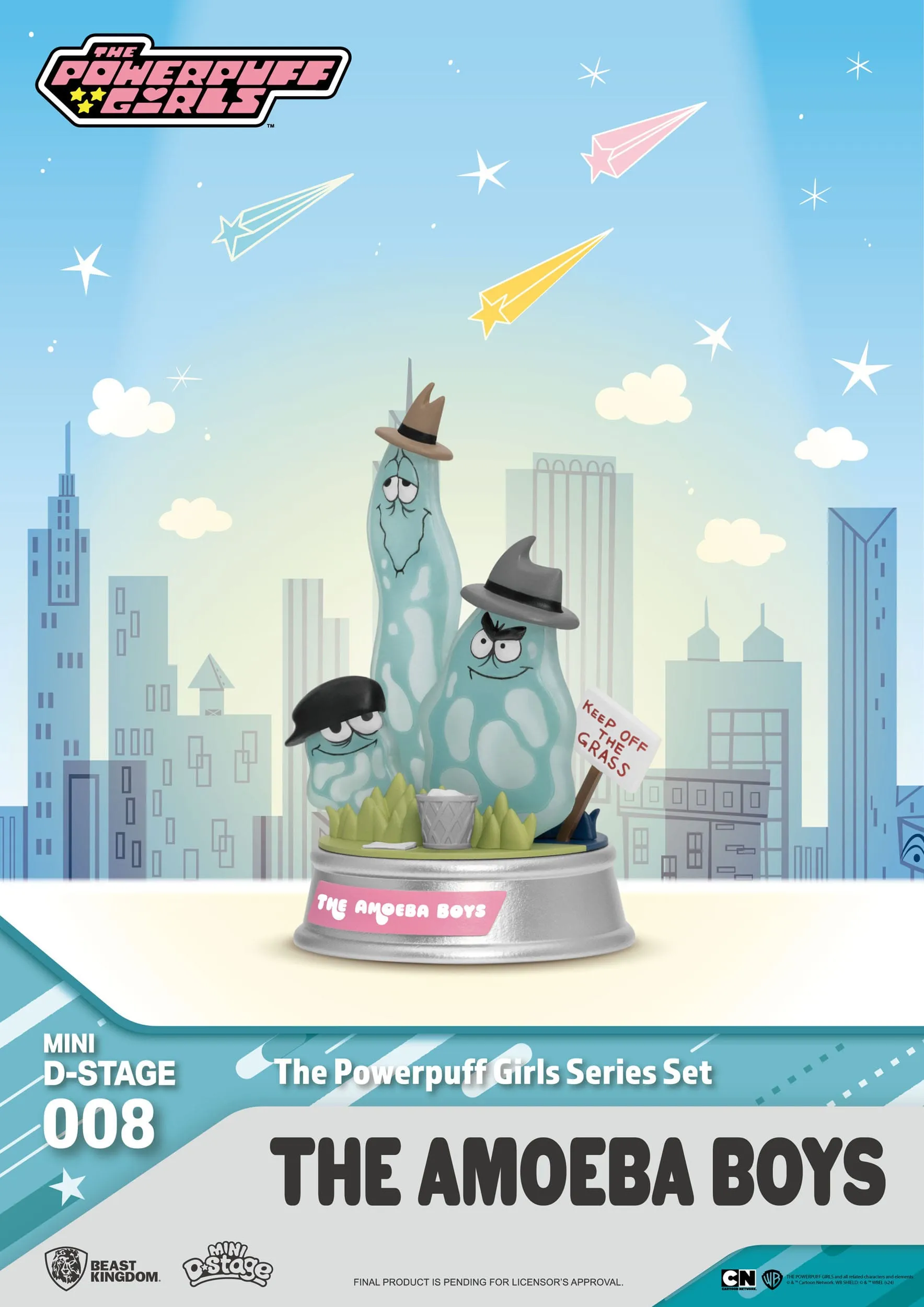 Beast Kingdom The Powerpuff Girls Series Mini D-Stage Diorama Set