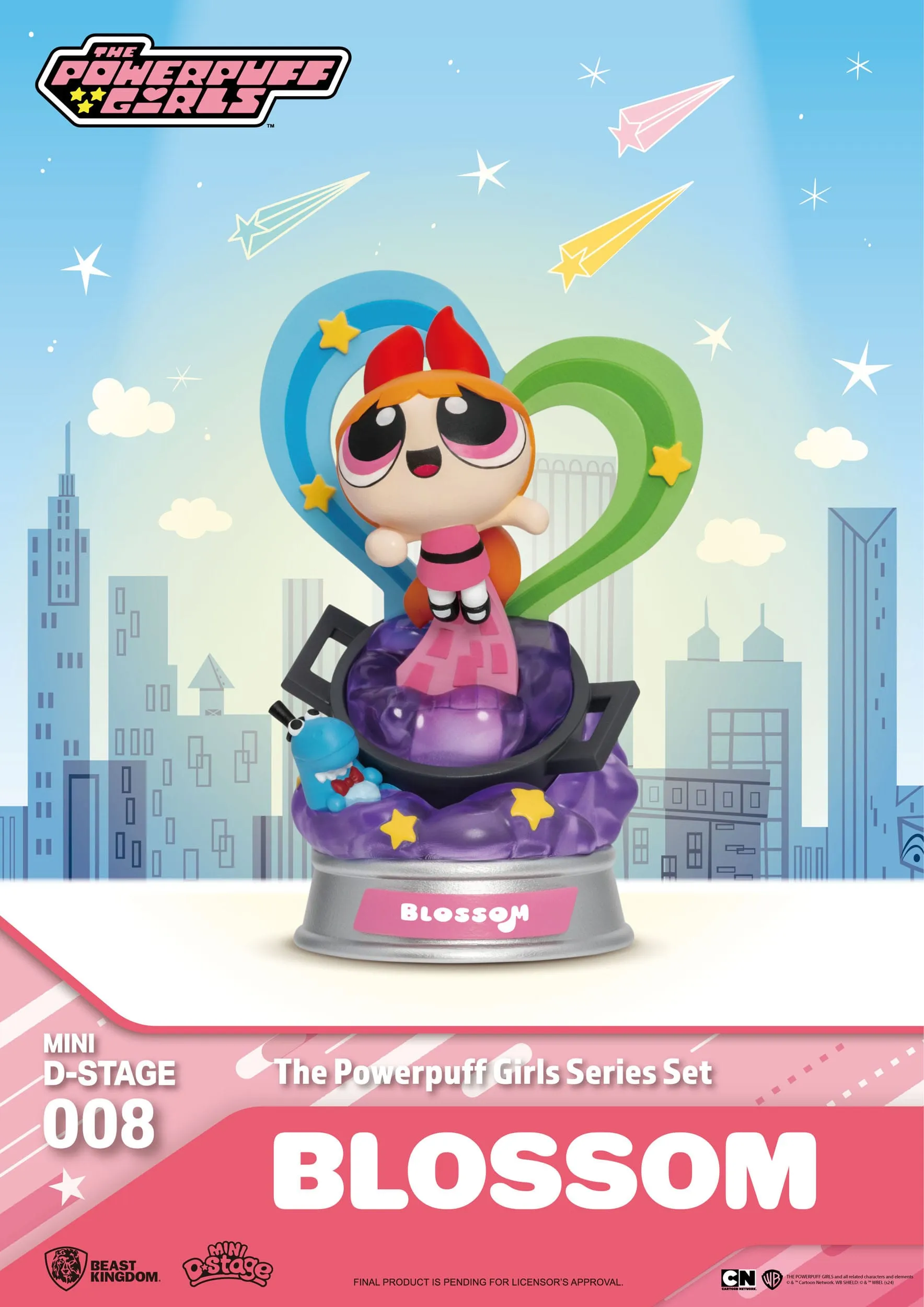 Beast Kingdom The Powerpuff Girls Series Mini D-Stage Diorama Set