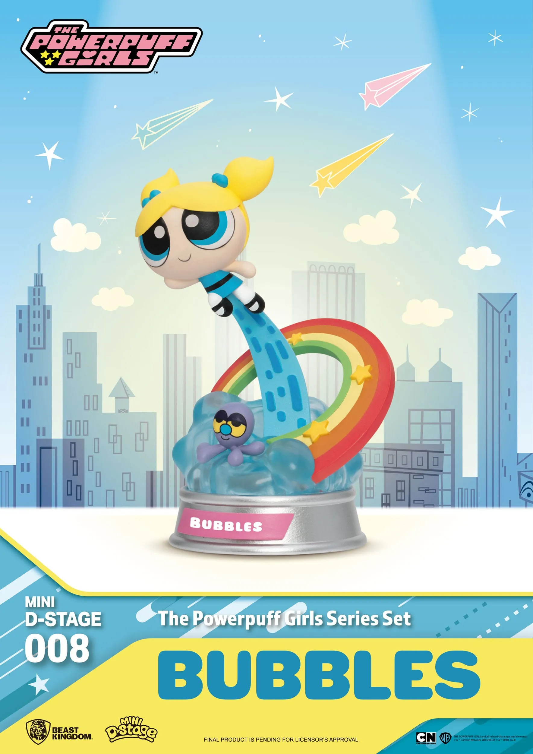 Beast Kingdom The Powerpuff Girls Series Mini D-Stage Diorama Set
