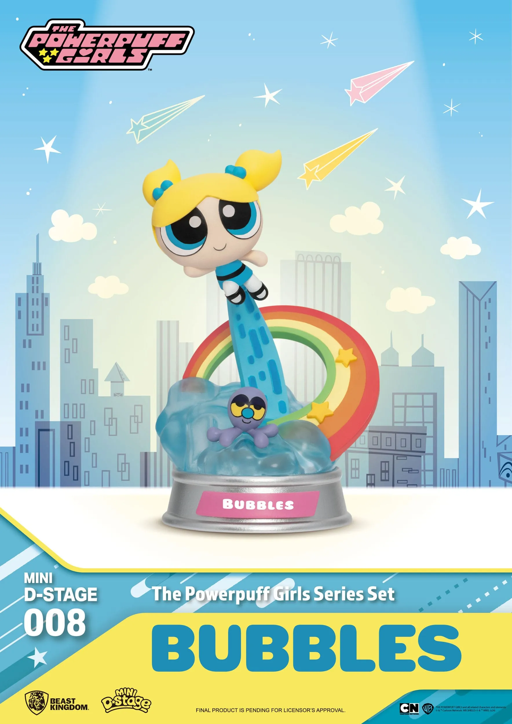 Beast Kingdom The Powerpuff Girls Series Mini D-Stage Diorama Set