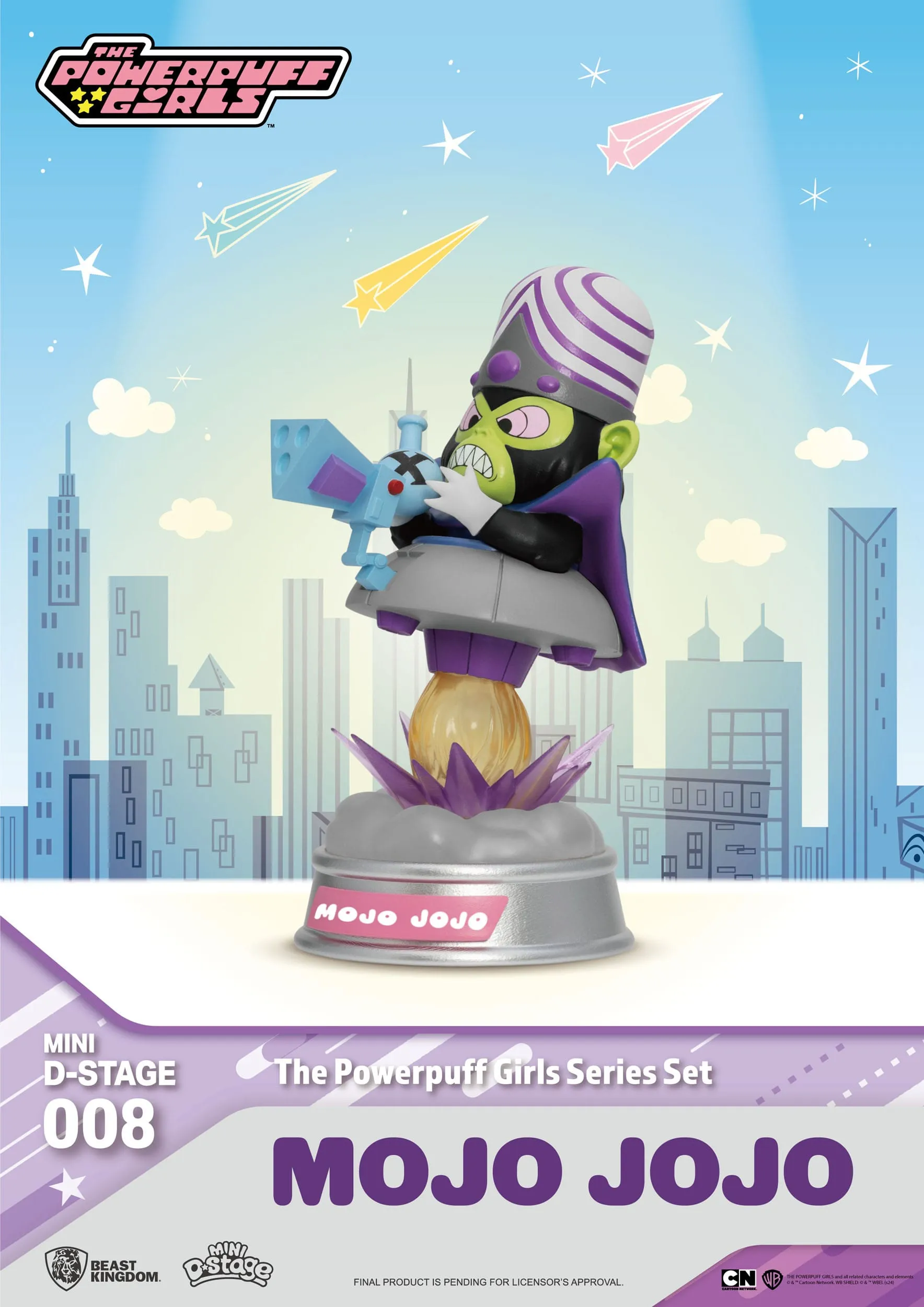Beast Kingdom The Powerpuff Girls Series Mini D-Stage Diorama Set