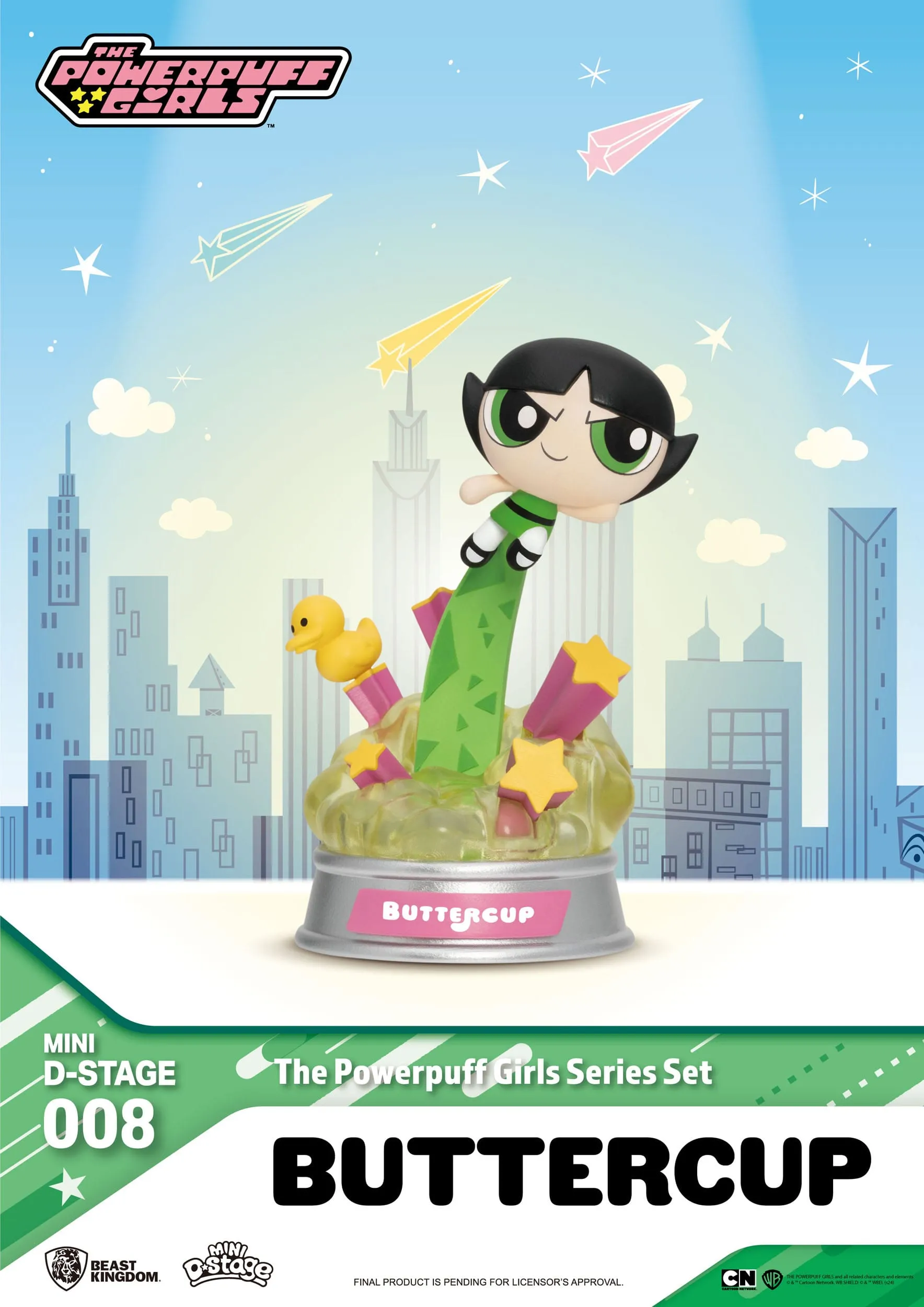 Beast Kingdom The Powerpuff Girls Series Mini D-Stage Diorama Set