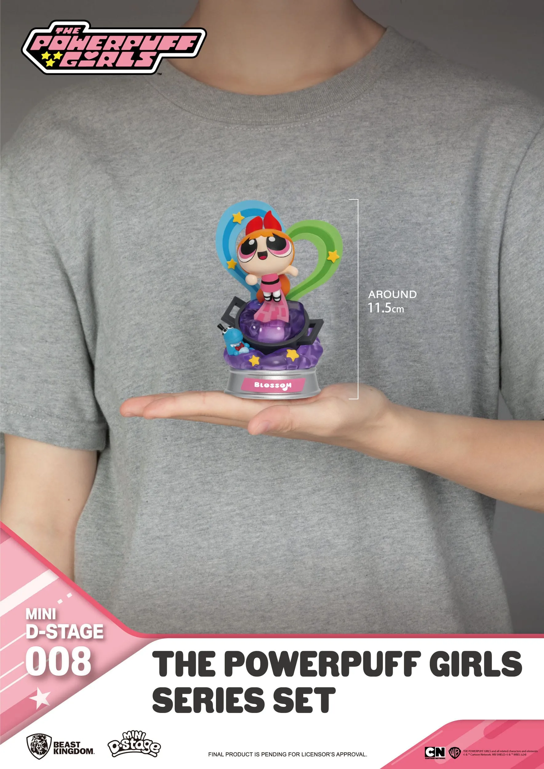 Beast Kingdom The Powerpuff Girls Series Mini D-Stage Diorama Set
