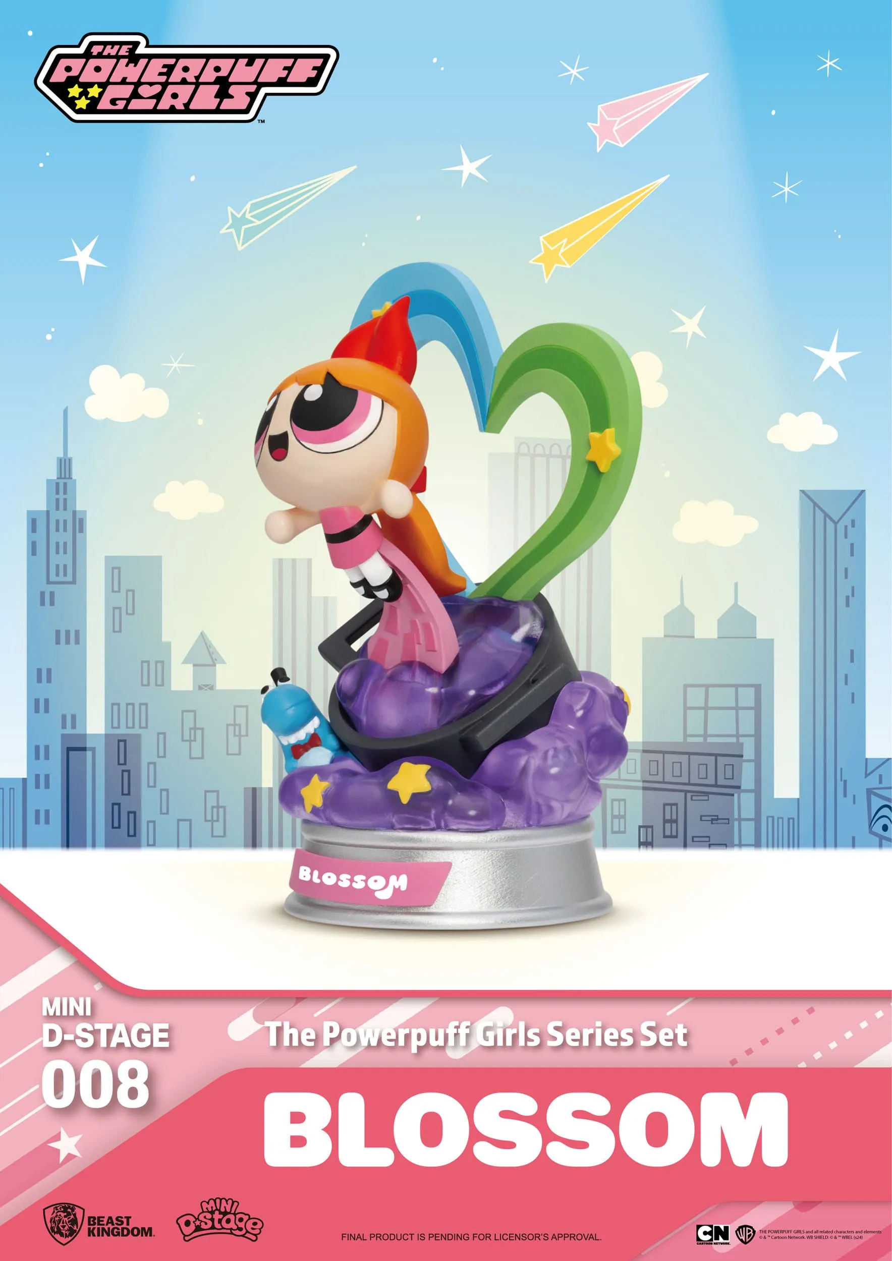 Beast Kingdom The Powerpuff Girls Series Mini D-Stage Diorama Set
