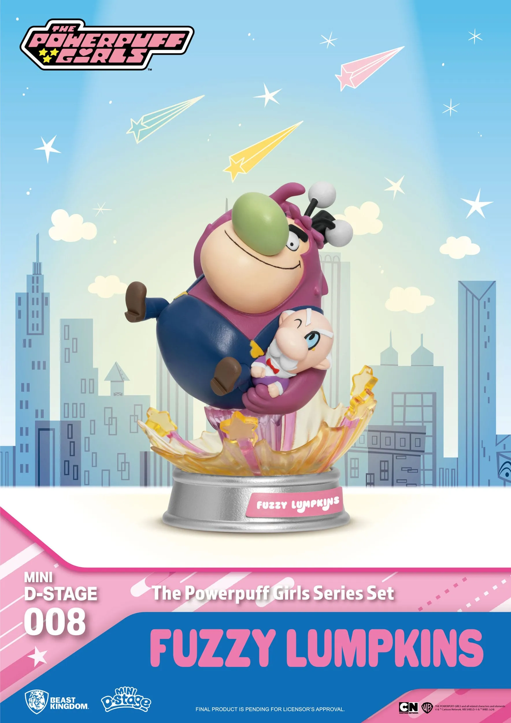 Beast Kingdom The Powerpuff Girls Series Mini D-Stage Diorama Set