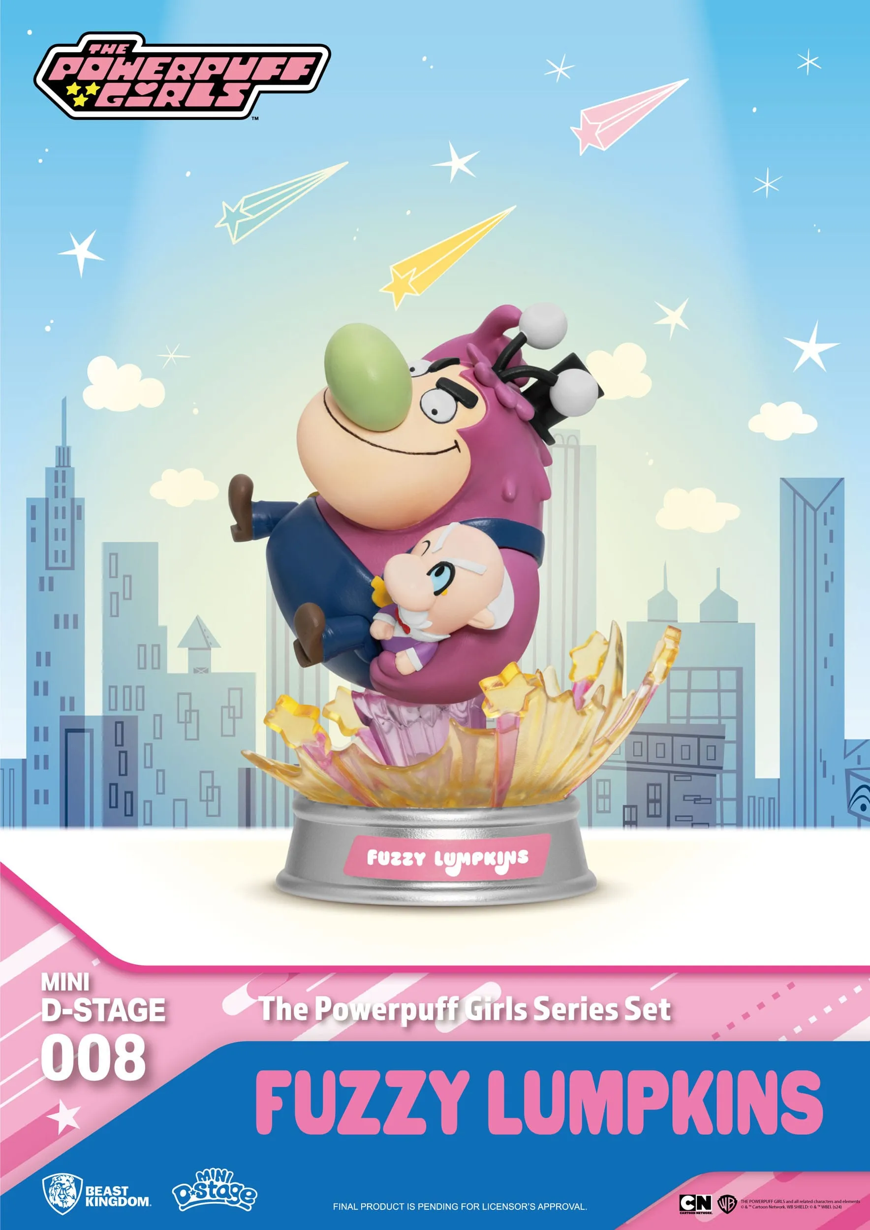 Beast Kingdom The Powerpuff Girls Series Mini D-Stage Diorama Set
