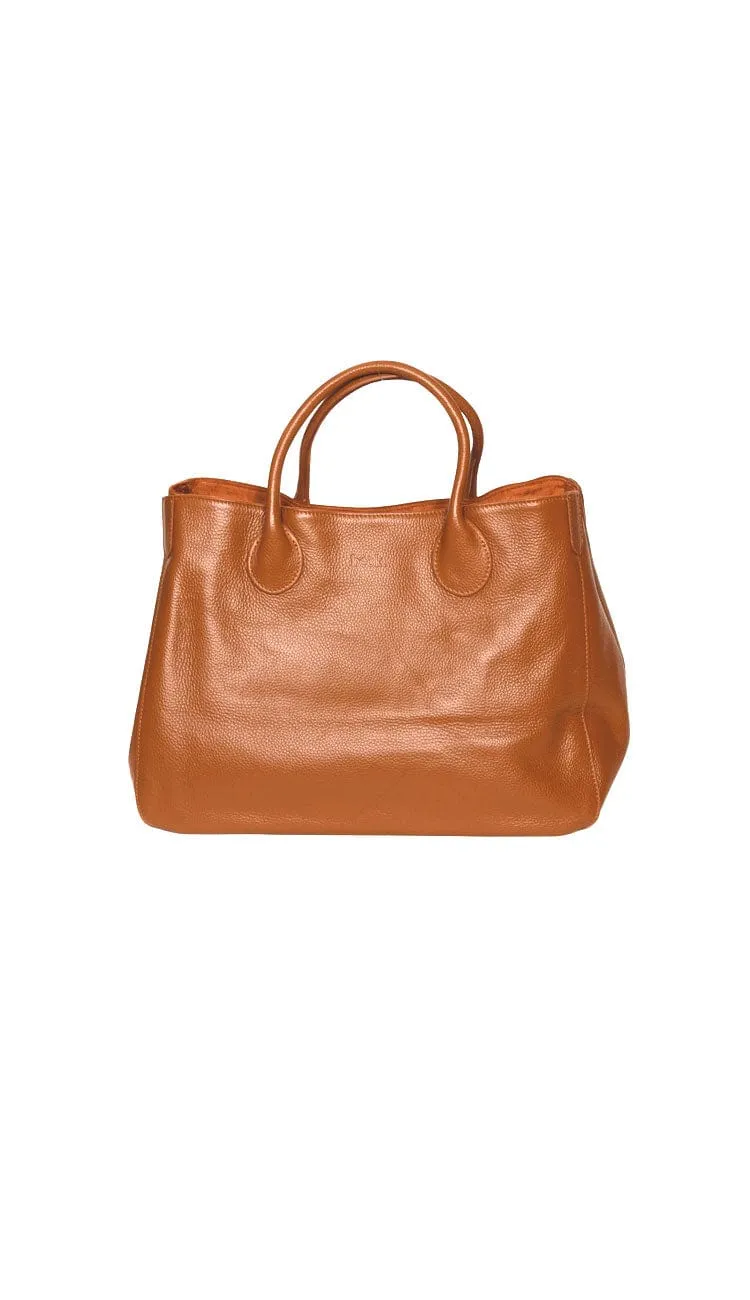 Beck Medium Classic Tote - Teddy Bear Brown