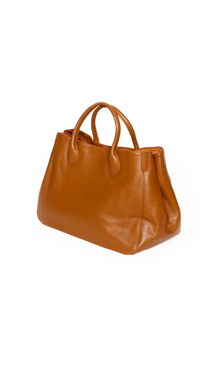 Beck Medium Classic Tote - Teddy Bear Brown