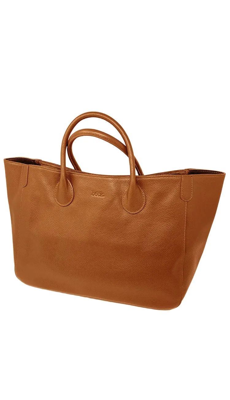 Beck Medium Classic Tote - Teddy Bear Brown