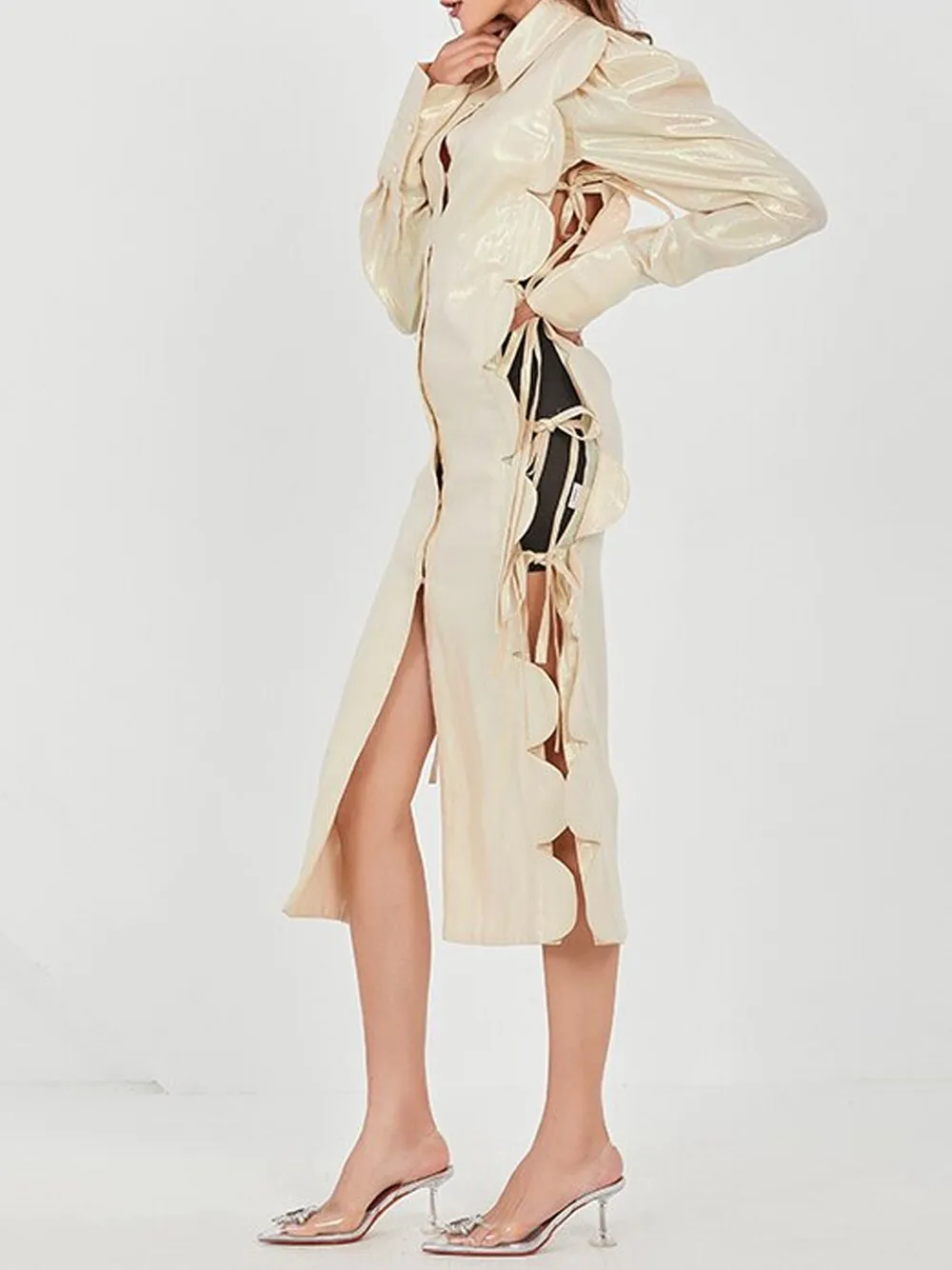 BELITA Lace Up Jacket