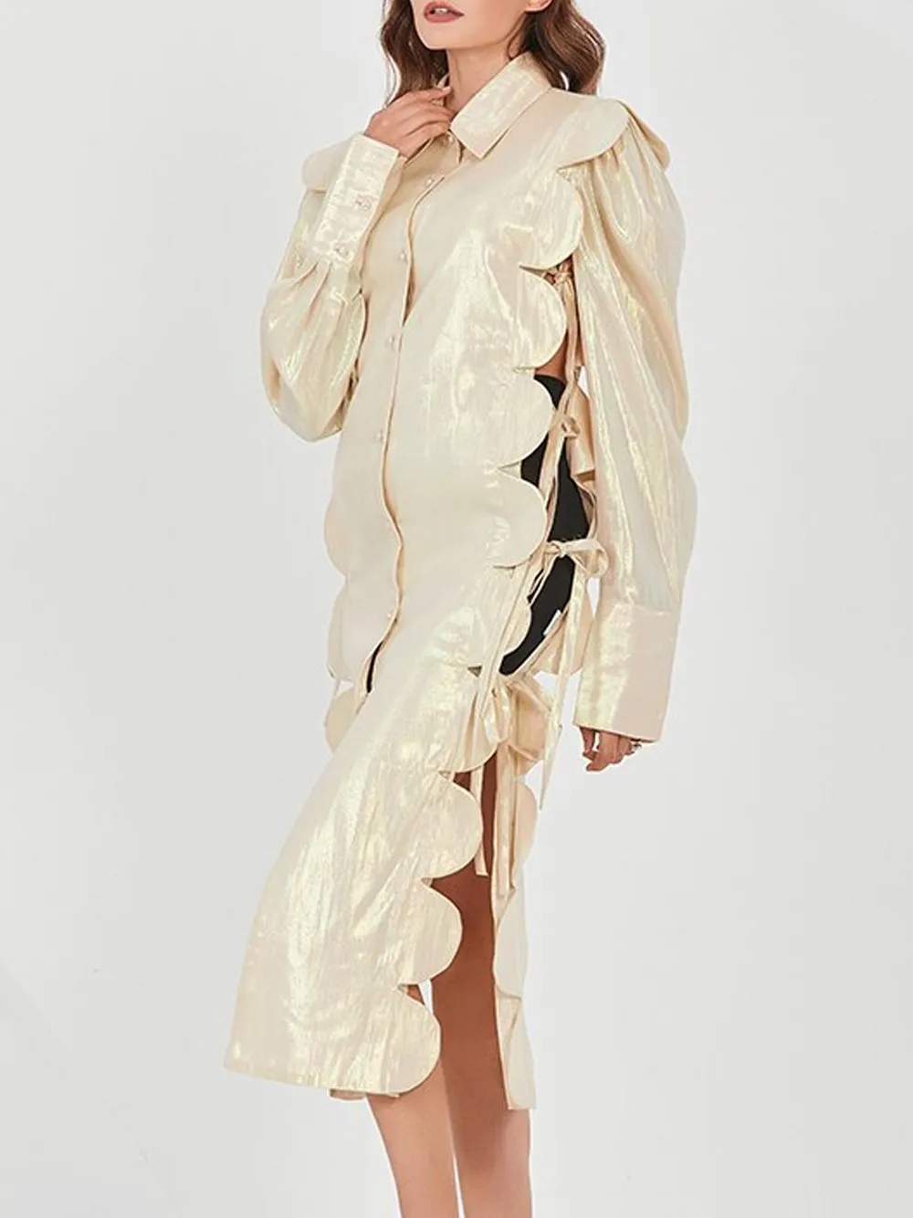 BELITA Lace Up Jacket