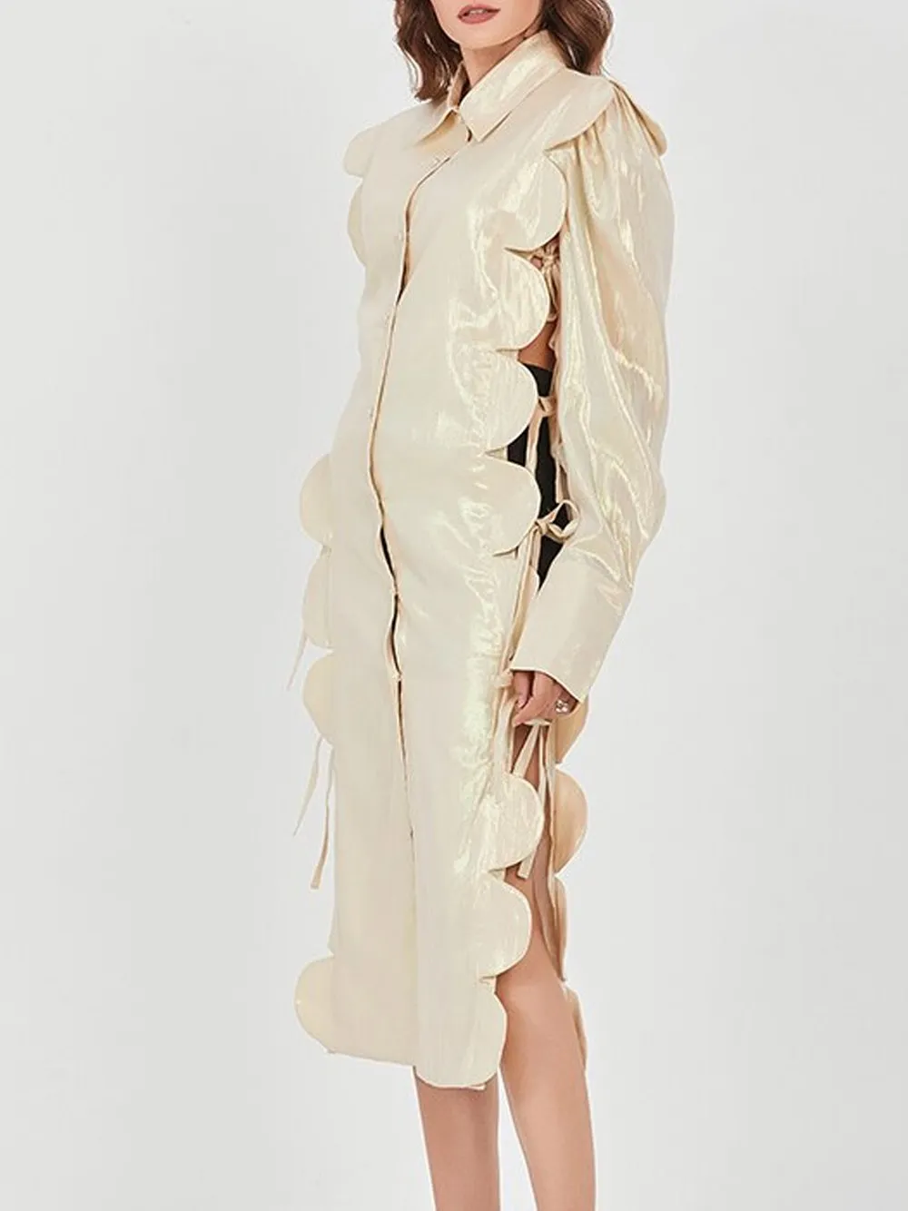 BELITA Lace Up Jacket