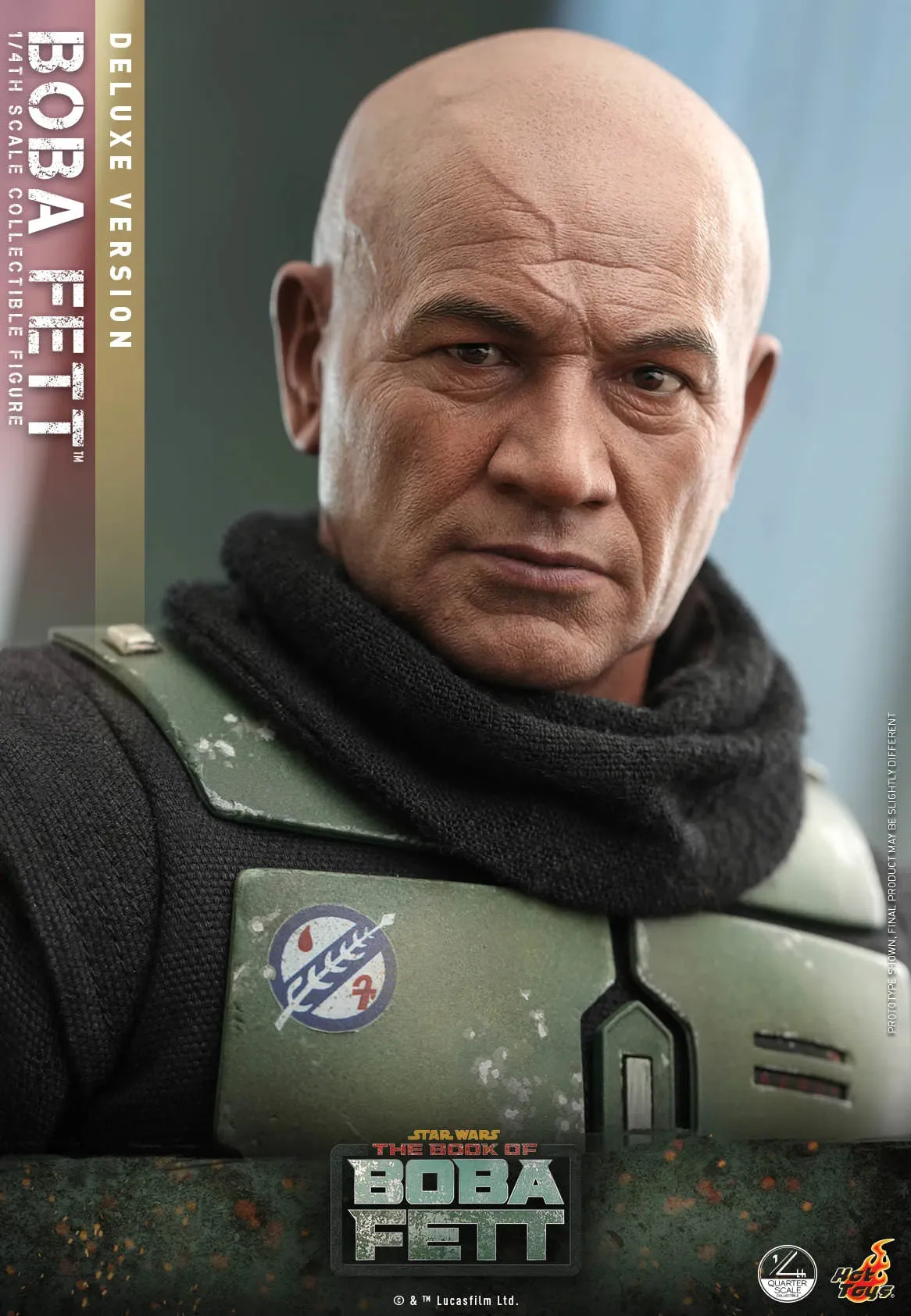 Boba Fett: Deluxe: Star Wars: The Book Of Boba Fett: Quarter Scale: QS023