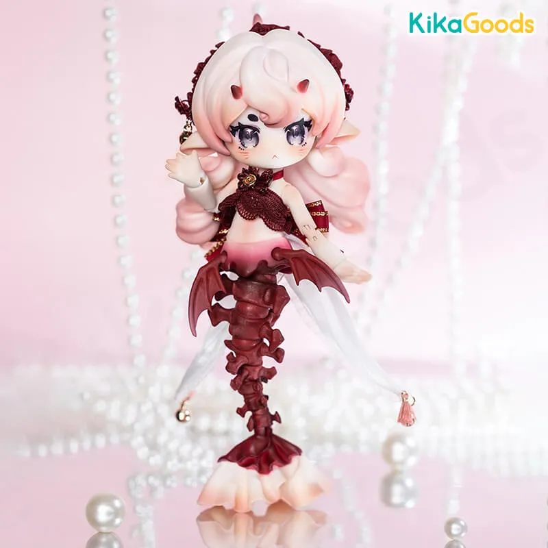 Bonbon Galaxy 1/12 BJD Painted Mermaid Full Set - Bone Fish