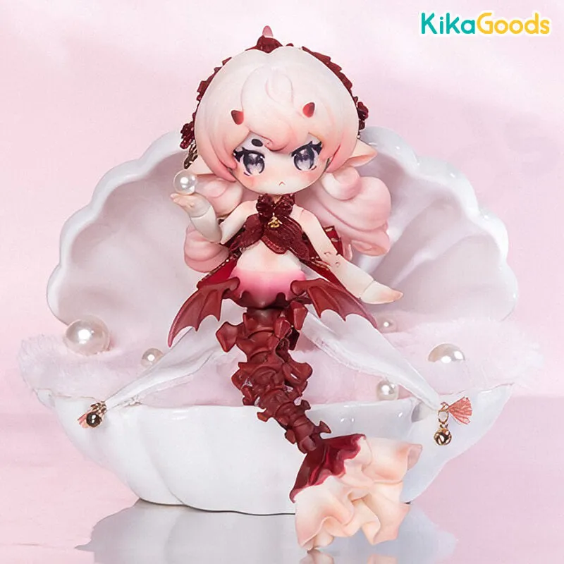 Bonbon Galaxy 1/12 BJD Painted Mermaid Full Set - Bone Fish