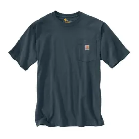 Carhartt K87 Workwear Pocket T-Shirt Bluestone