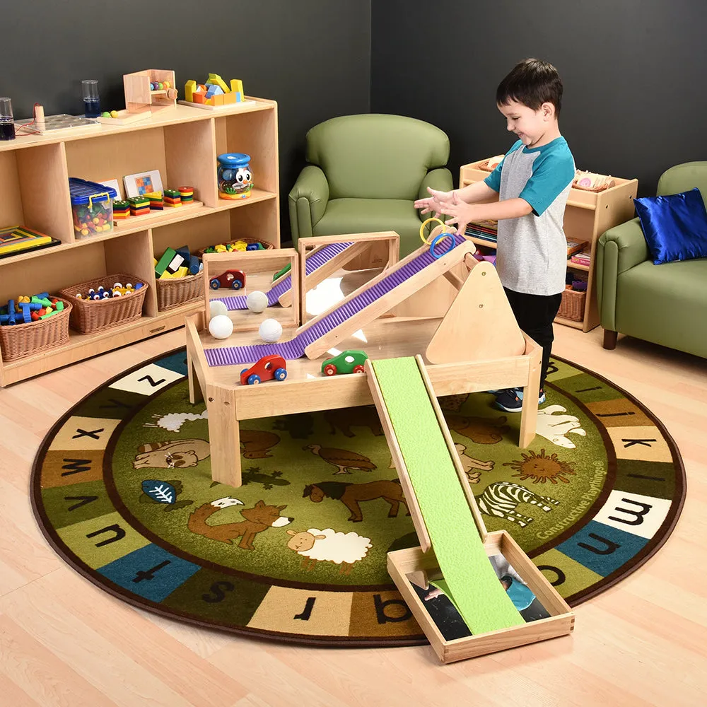 Carpet for Kids® Earthtone Animals 6' Round Rug