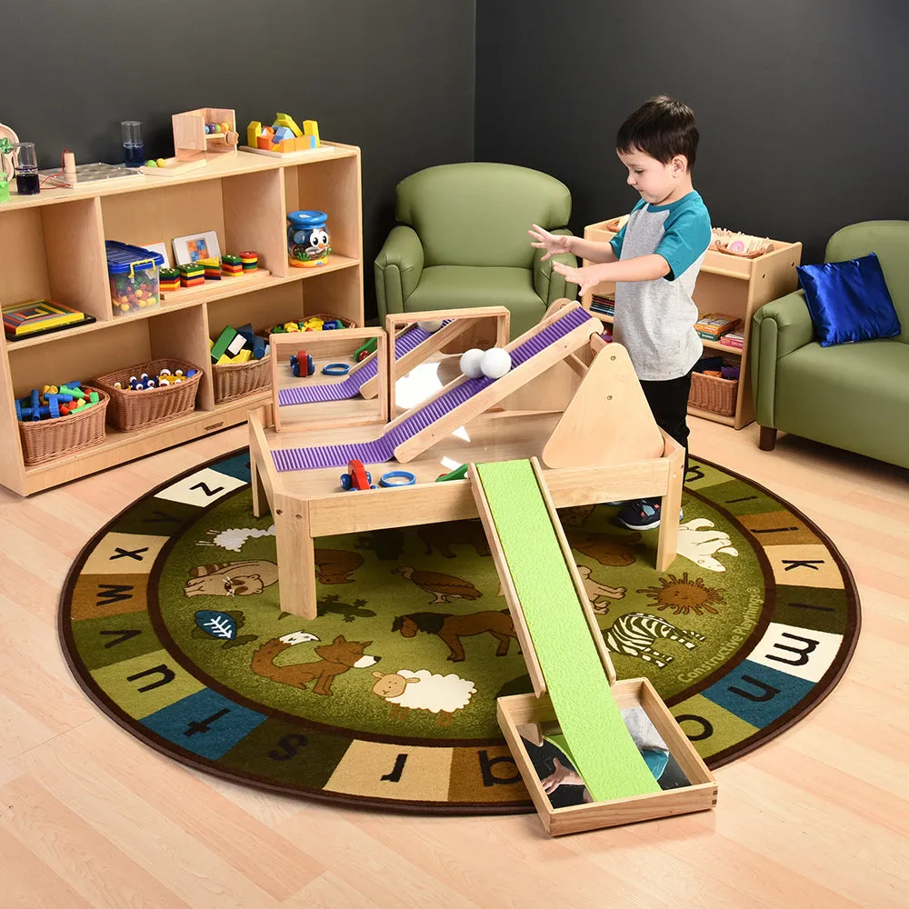 Carpet for Kids® Earthtone Animals 6' Round Rug