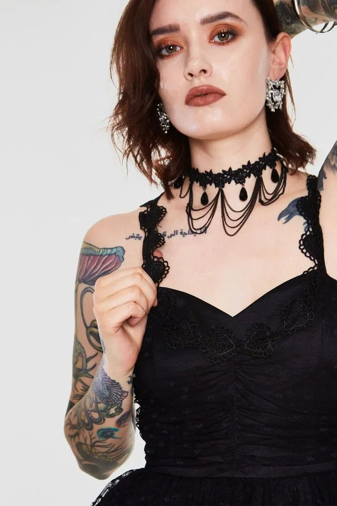 Carrie Dark Heart Prom Dress