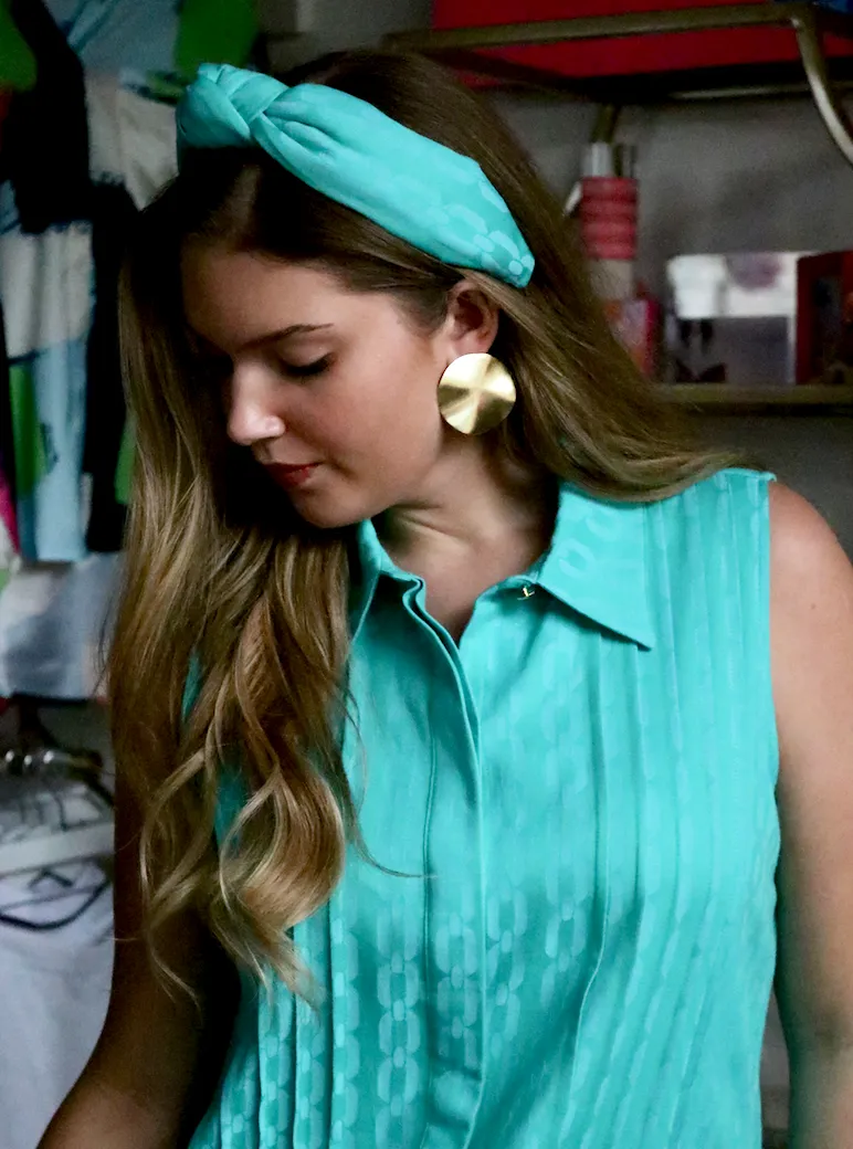 Chain Jacquard Headband