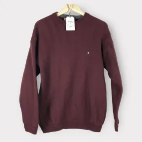 Chaps Ralph Lauren Mens Pullover Knit Sweater | Size M | Brown | Durable Knit | VGC