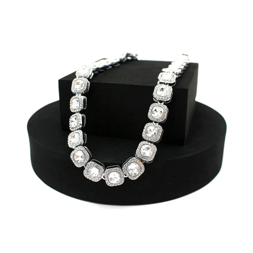 Cuban Hip Hop Rhinestone Chain