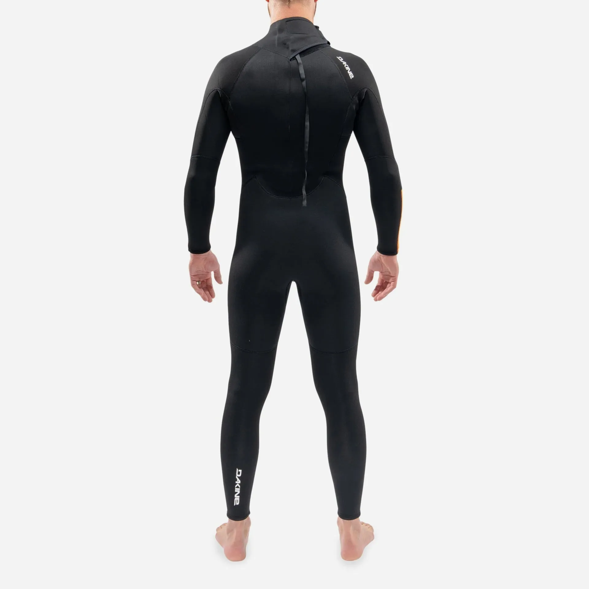 Dakine Mens RTS Back Zip 5/3 Full Suit - Black/Orange