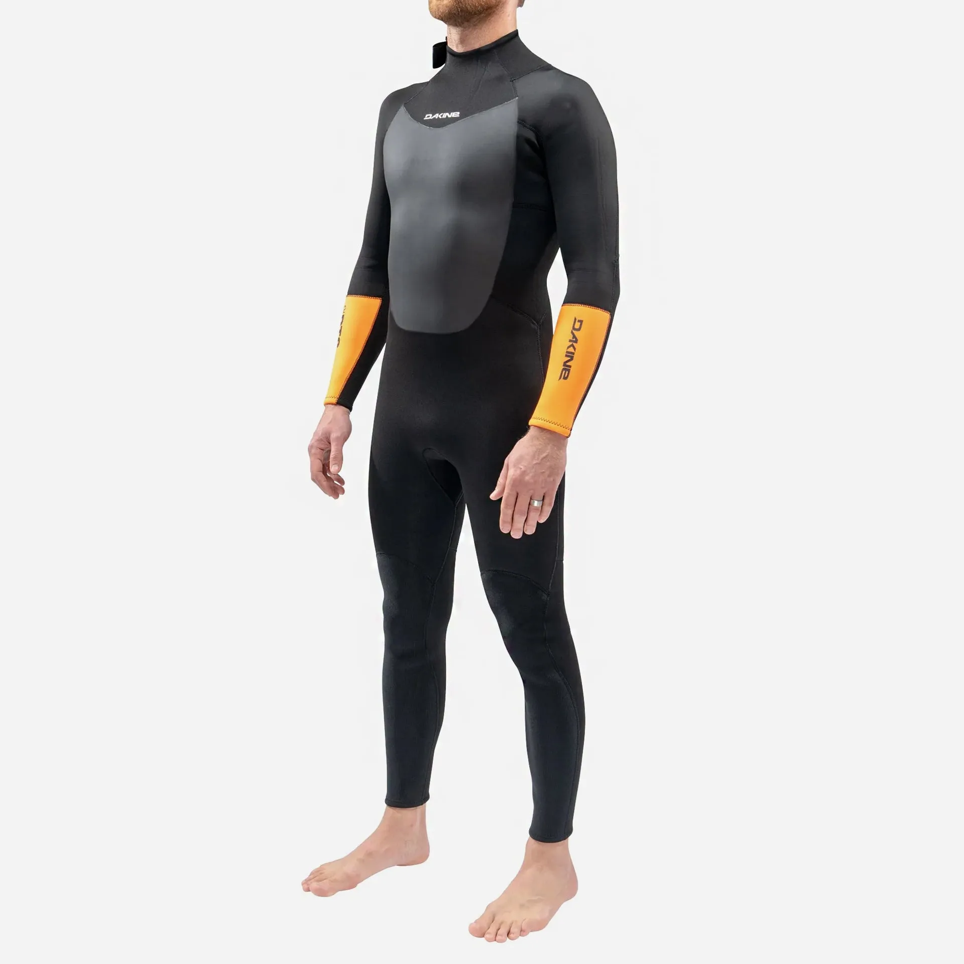 Dakine Mens RTS Back Zip 5/3 Full Suit - Black/Orange