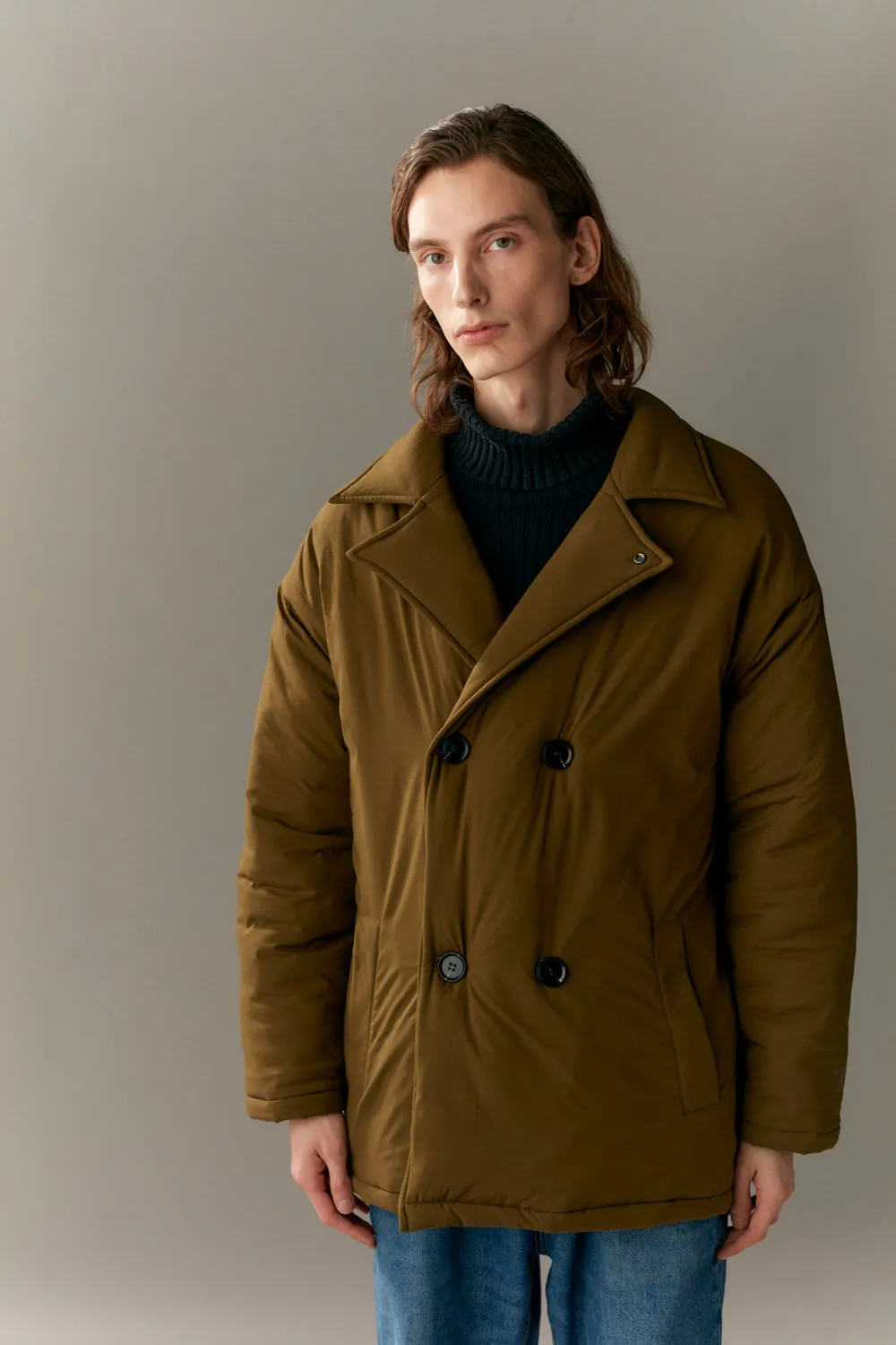 DOUBLE B BULKY AW23 olive