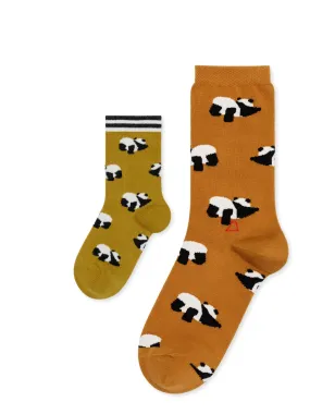 Downward Panda Mini   Me Men's Set