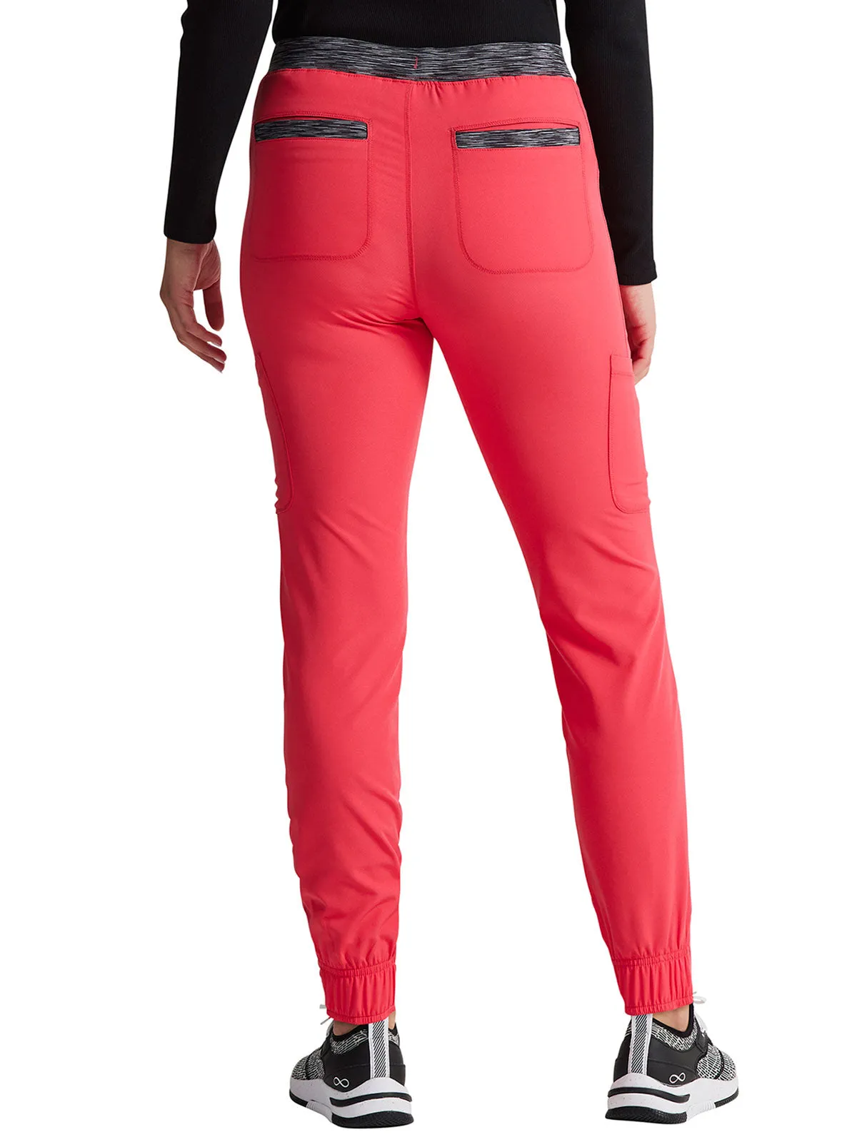 Dynamix - Natural Rise Tapered Leg Mélange Jogger