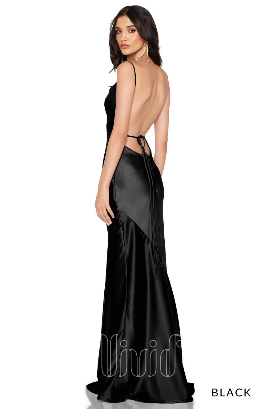 Entice Drape Gown