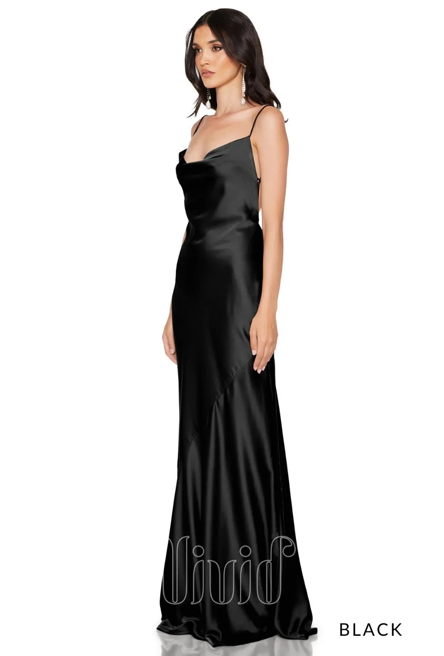 Entice Drape Gown