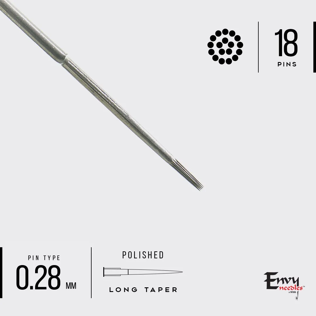 Envy Bugpin Round Liner Tattoo Needles