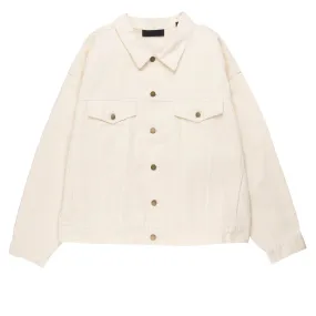 Essentials Denim Jacket FW23 Cloud Dancer