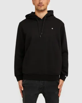 FILA UNISEX UNI BADGE BLACK HOODIE