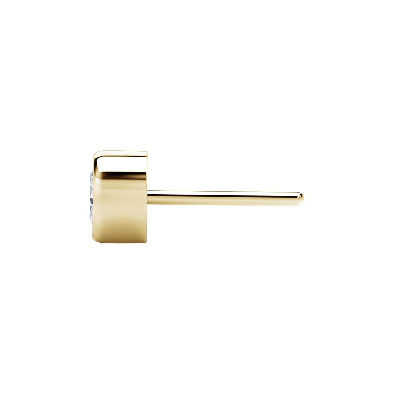 Forevermark Tribute™ Round Diamond Bezel Stud Earrings