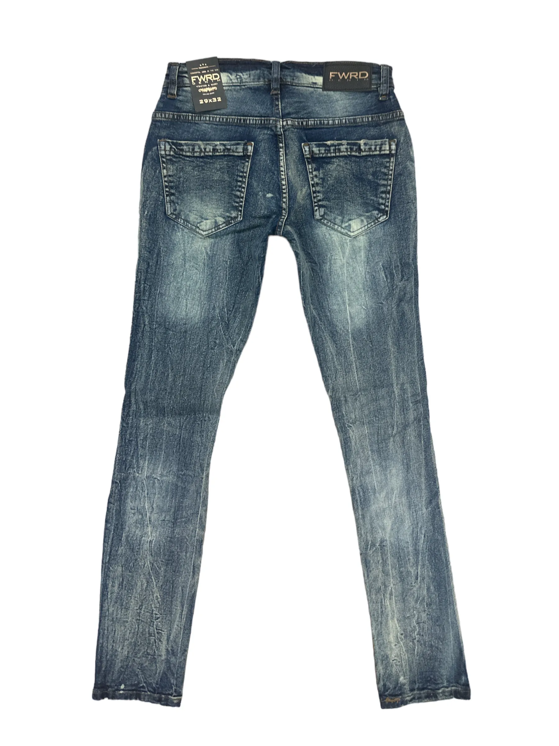 FWRD 'Rugged Plaid' Denim