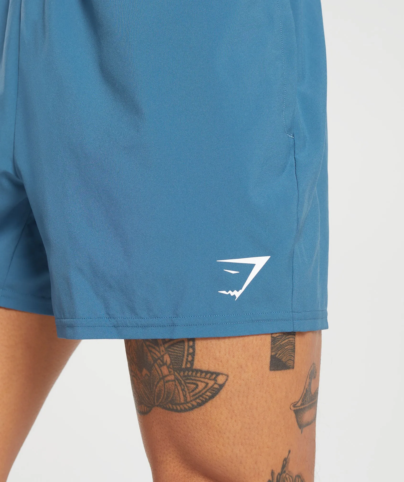Gymshark Arrival 5" Shorts - Utility Blue