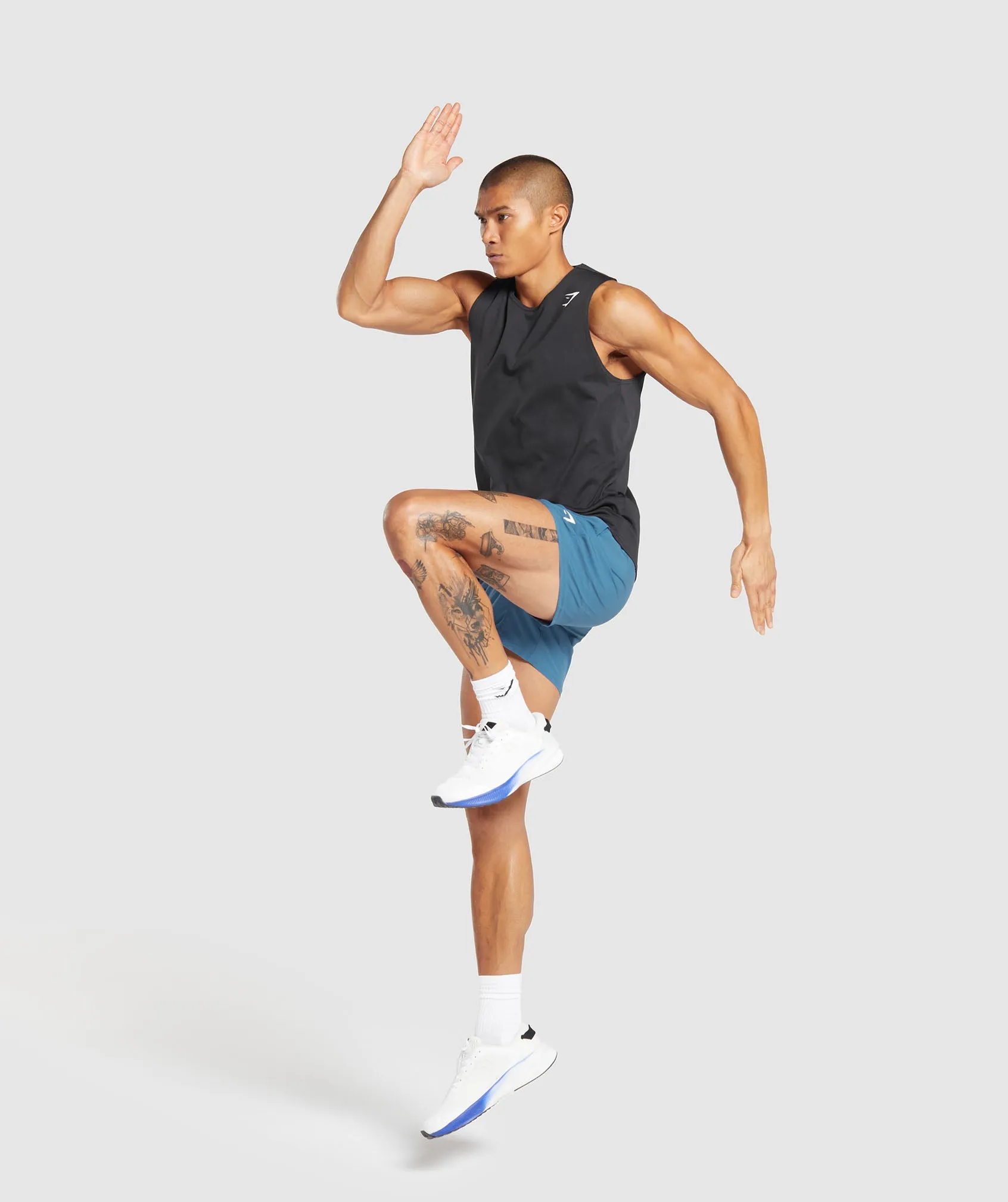 Gymshark Arrival 5" Shorts - Utility Blue