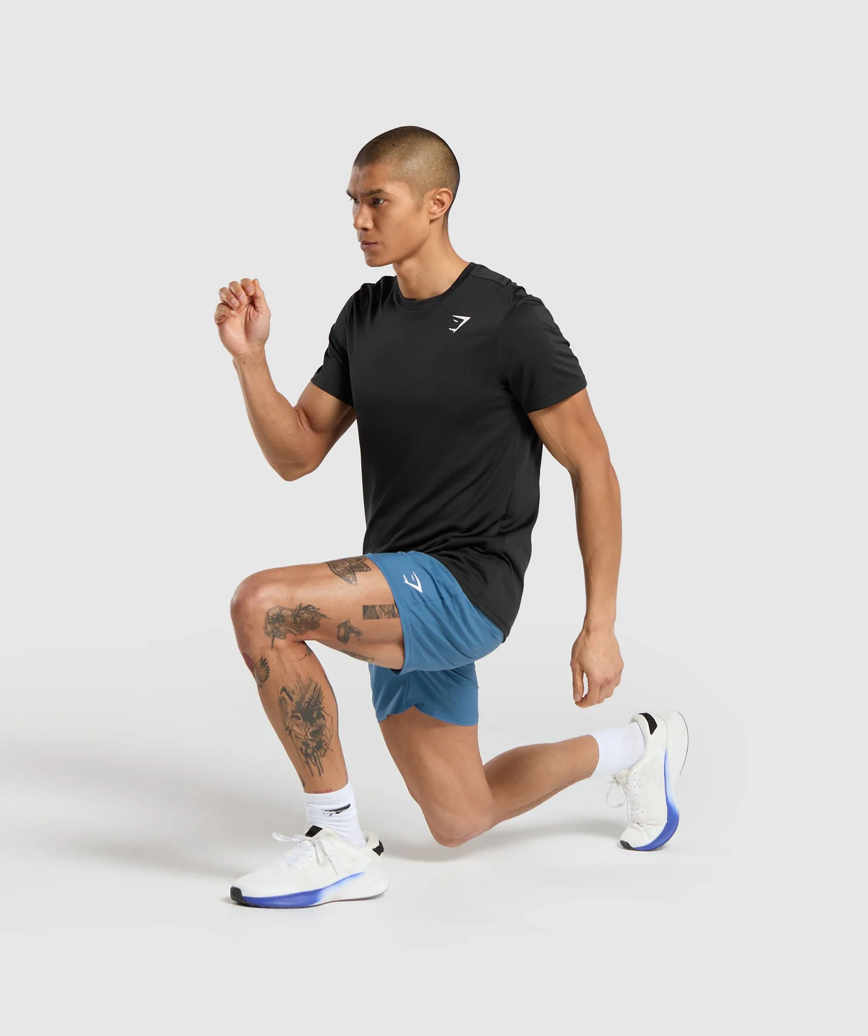 Gymshark Arrival 7" Shorts - Utility Blue